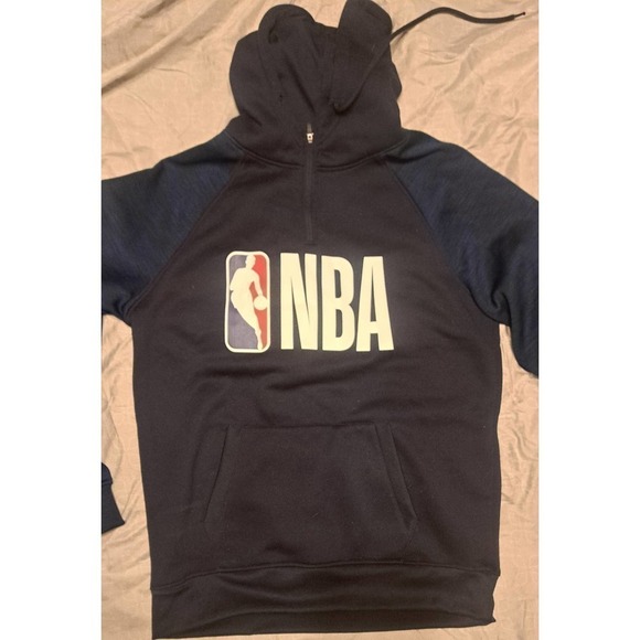 NBA Hoodie Men Size Medium Preowned - Picture 2 of 3